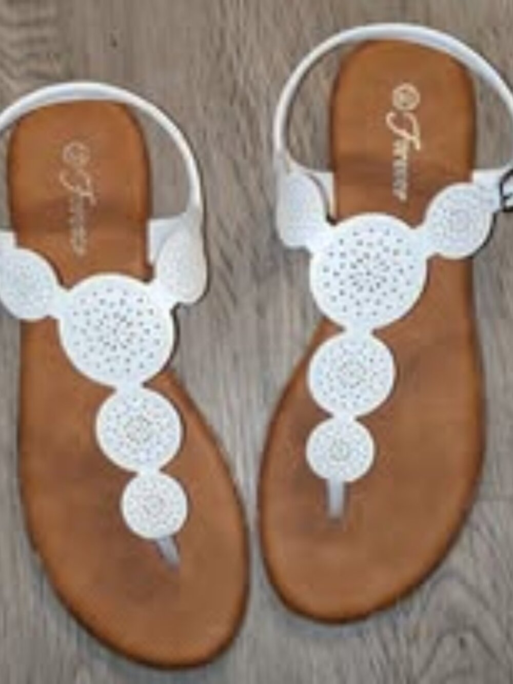 White Sandals